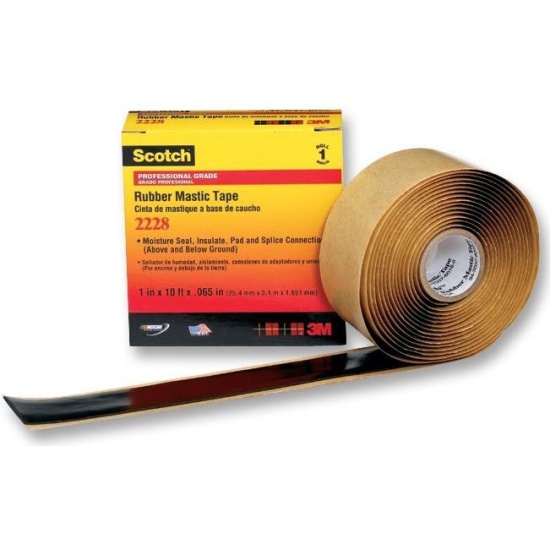 3M™Scotch™ 2228 (50мм Х 3м) Резиново-мастичная электроизоляционная лента