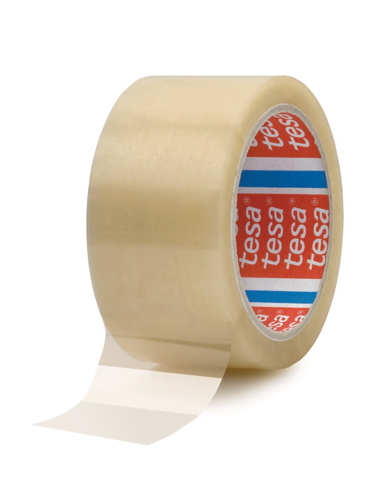 tesa® 4204 (25 мм Х 66 м) Упаковочная лента, прозрачный