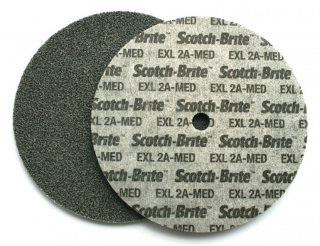 Прессованный круг 3M Scotch-Brite XL-UW 2A MED, 150х6х13мм, 17498