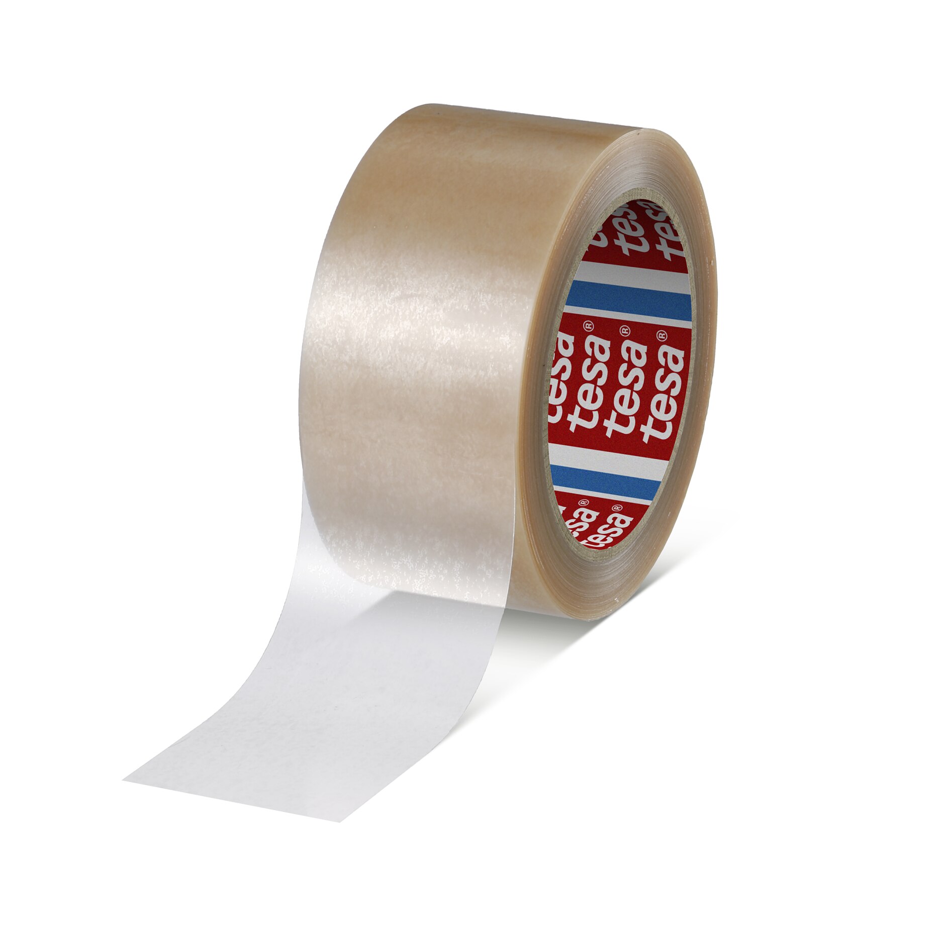 tesa® 4124 (50мм x 66м) Упаковочная лента, прозрачный