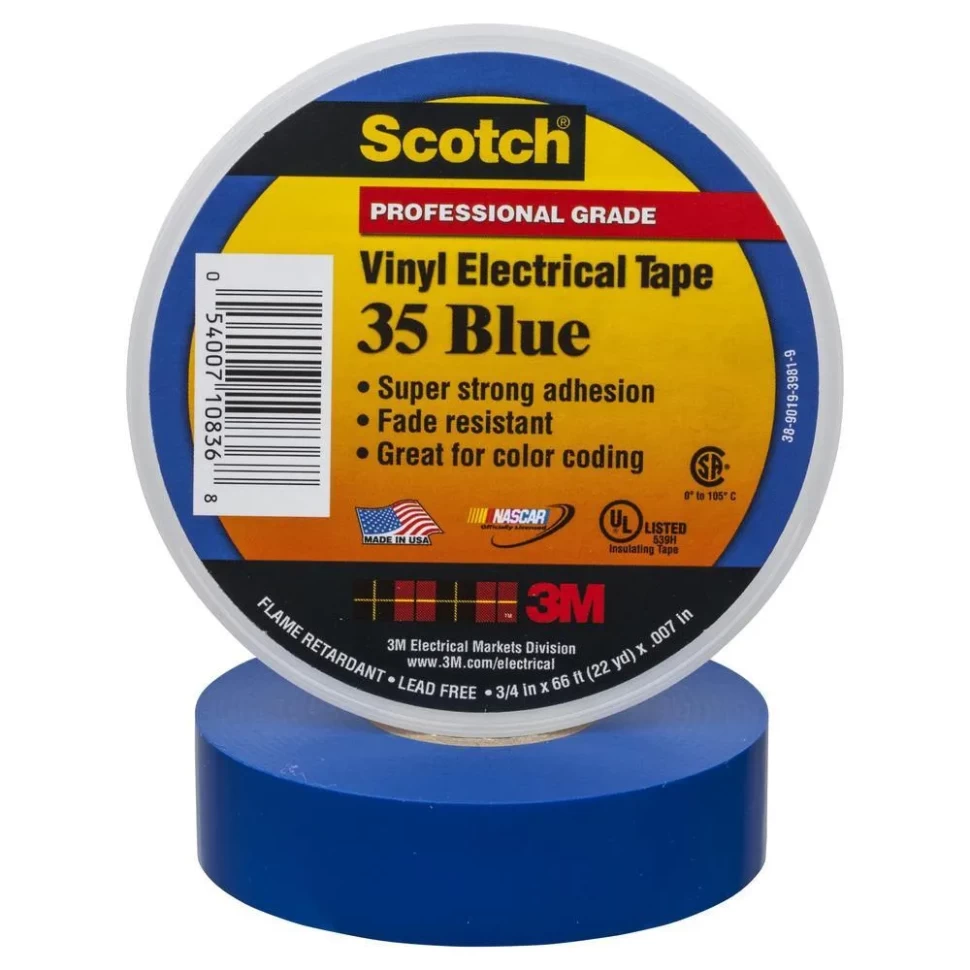 3M™Scotch™ 35 (19мм Х 20м) Изолента высшего класса