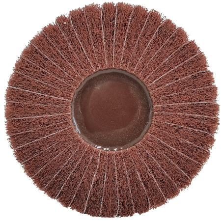 Лепестковый круг 3M Scotch-Brite CB-ZS, P60, 100x45мм, шпиндель 6мм, 03776
