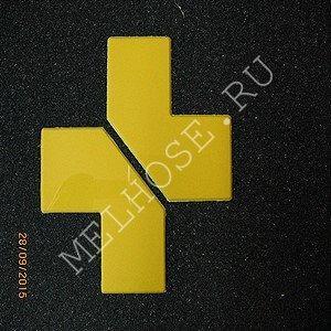 Крестообразный пластиковый элемент для разметки (10 шт/уп) PLS-C50